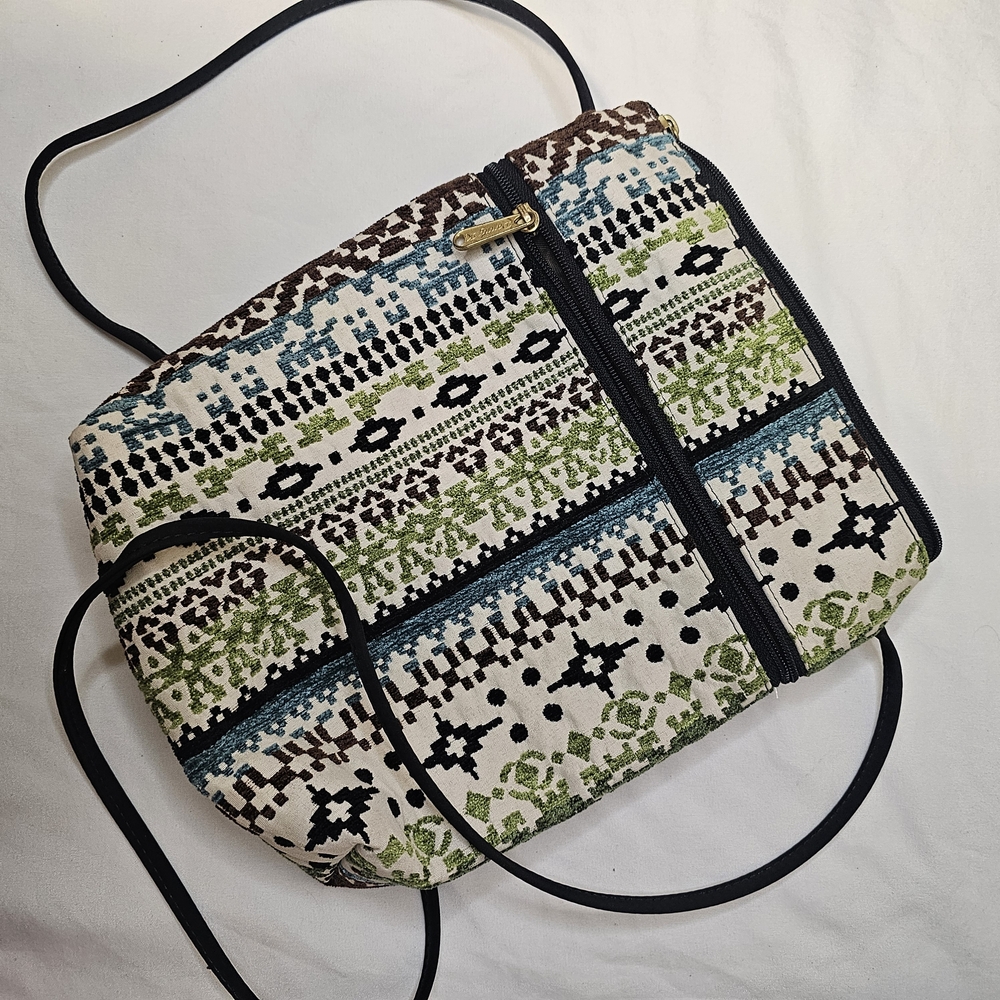 Danny K Beverly Hills Bohemian Patterned Crossbody Bag